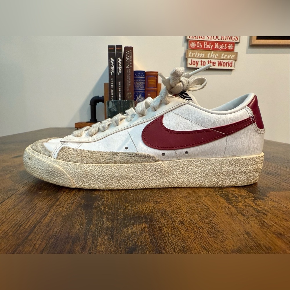 Nike Blazer Low 77 “White Team Red” Shoes Women’s 5.5